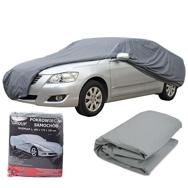 Autonpeite / Auton suoja / Auton päällys - Vedenpitävä Peite Autolle Grey M: 430x160x120 cm