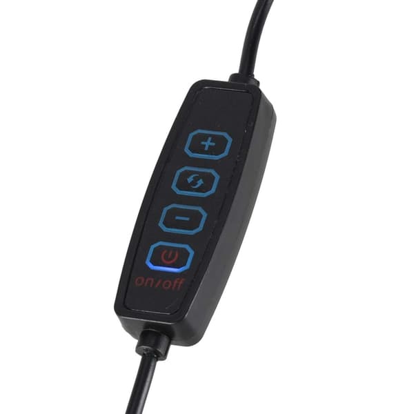 LED Pöytävalaisin Suurennuslasilla - USB 12W