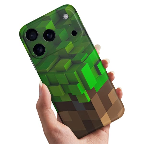 Cover / Mobilcover til iPhone 17 Pro / 18 Pro - Minecraft