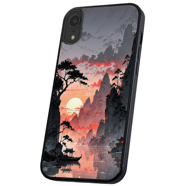 iPhone X/XS - Deksel/Mobildeksel Sunset