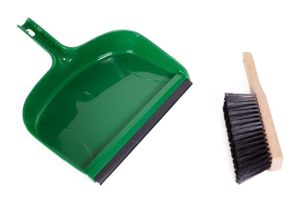 Sopskyffel och borste jumbo 33,5 cm
