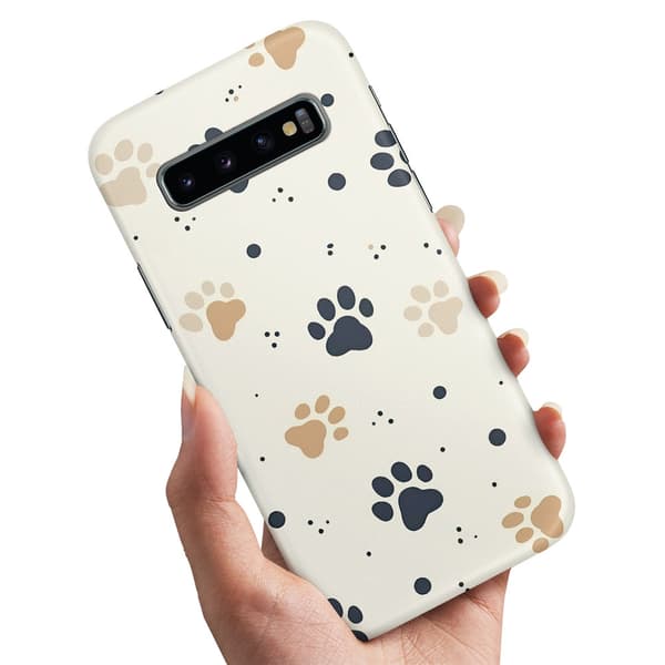 Deksel / Mobildeksel til Samsung Galaxy S10 Plus - Paws