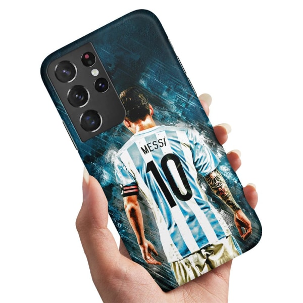 Samsung Galaxy S21 Ultra - Cover/Mobilcover Messi