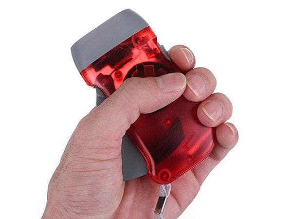Dynamo- & LED-taskulamppu – Dynamotaskulamppu
