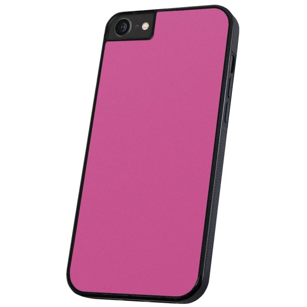 iPhone 6/7/8/SE - Cover/Mobilcover Rosa Pink