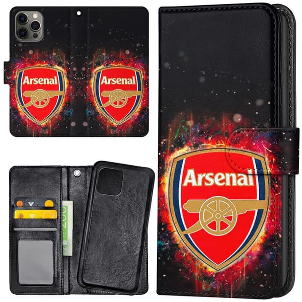 iPhone 13 Pro - Plånboksfodral/Skal Arsenal