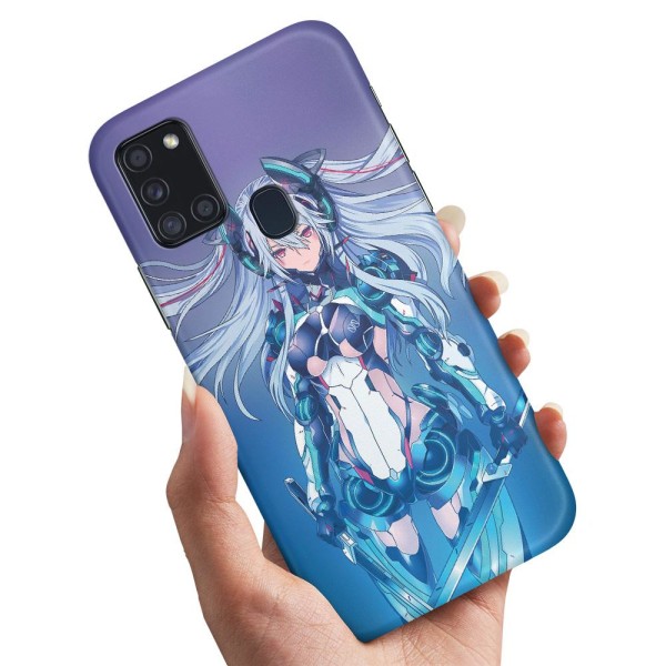 Samsung Galaxy A21s - Kuoret/Suojakuori Anime