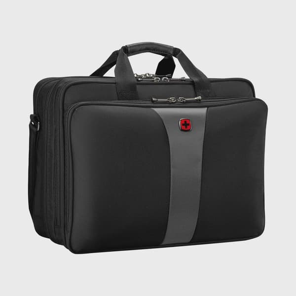Wenger Legacy 17" Triple Gusset Datorväska Grå/Svart