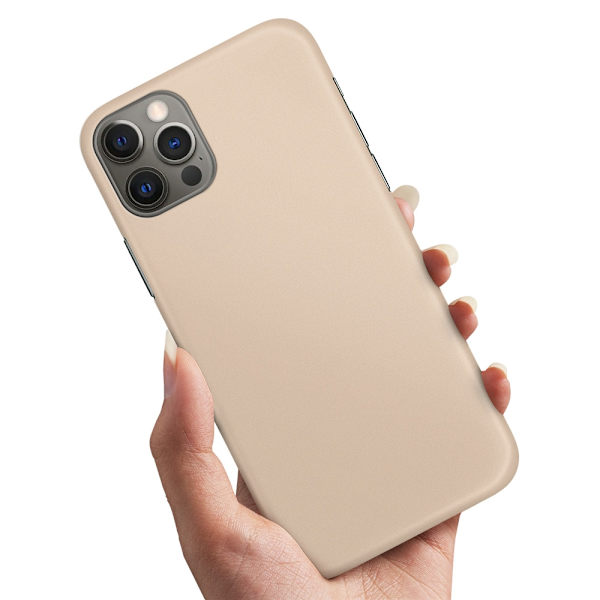 Deksel / Mobildeksel til iPhone 15 Pro - Beige