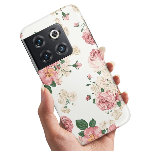 OnePlus 10T - Skal/Mobilskal Retro Blommor