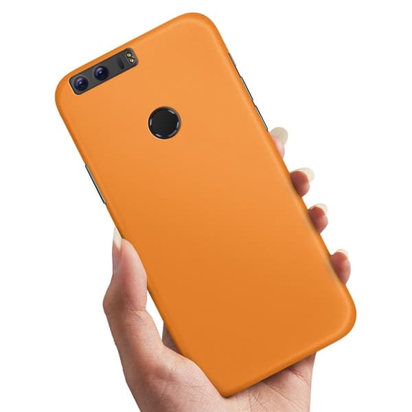 Deksel / Mobildeksel til Huawei Honor 8 - Oransje Orange