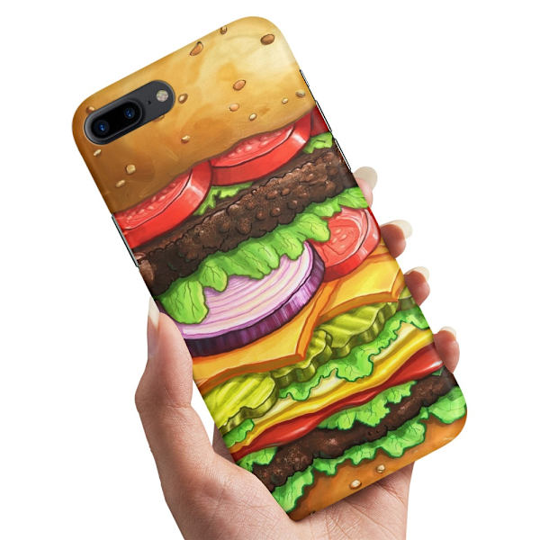 Deksel / Mobildeksel til iPhone 7 / 8 Plus - Hamburger