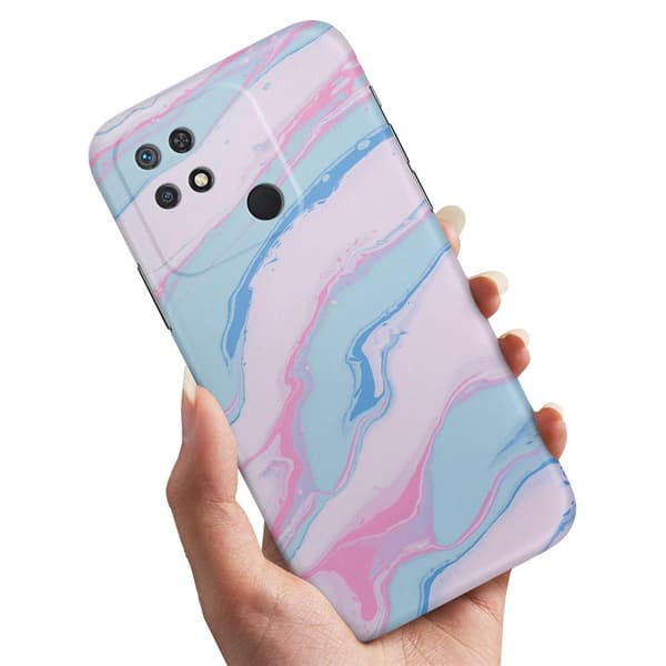 Deksel / Mobildeksel til Xiaomi Redmi 10C - Marmor