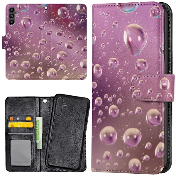 Samsung Galaxy A36 5G - Plånboksfodral/Skal Bubblor