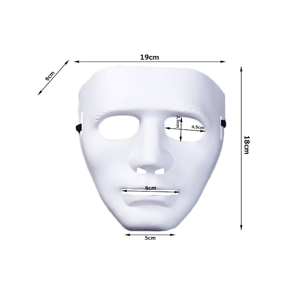Statymask – Mask för maskerad och teater