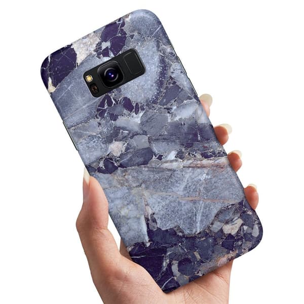 Cover / Mobilcover til Samsung Galaxy S8 - Marmor Multicolor