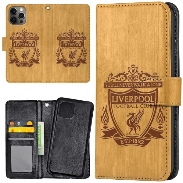 iPhone 12 Pro Max - Plånboksfodral/Skal Liverpool