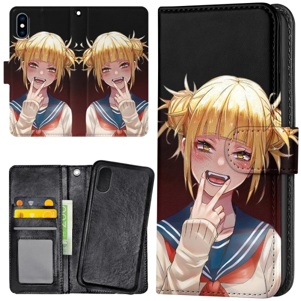 iPhone X/XS - Plånboksfodral/Skal Anime Himiko Toga