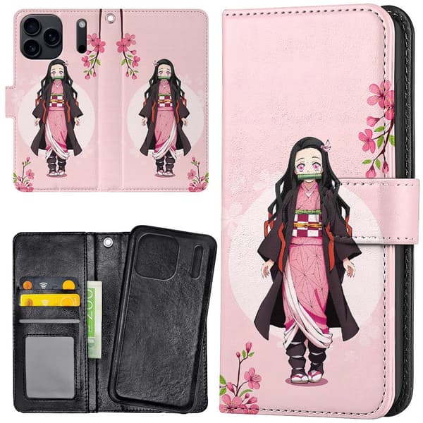 iPhone 17 Pro Max - Lommebok Deksel Anime