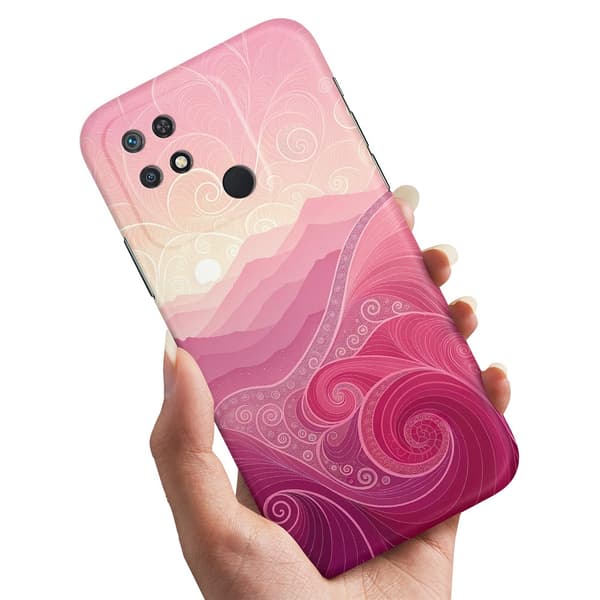 Deksel / Mobildeksel til Xiaomi Redmi 10C - Pink Hills