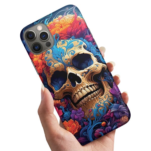Skal / Mobilskal till iPhone 13 Pro - Skull