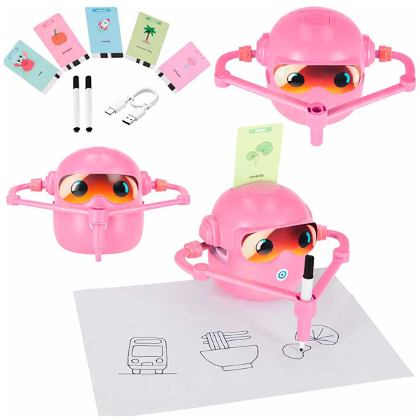 Ritrobot leksak för barn Pink