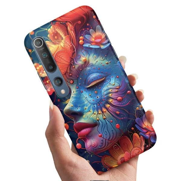 Xiaomi Mi 10/10 Pro - Cover/Mobilcover Psychedelic