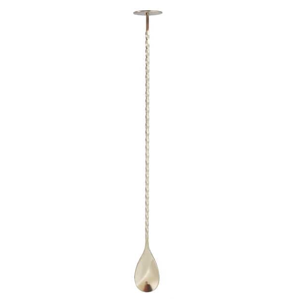 Cocktailbarsked 30 cm i stål med muddler