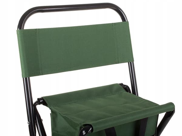 Sammenklappelig Stol med Opbevaringstaske – Campingstol Green