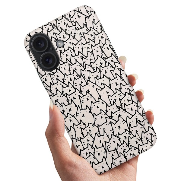 Deksel / Mobildeksel til iPhone 17 - Kattgruppe