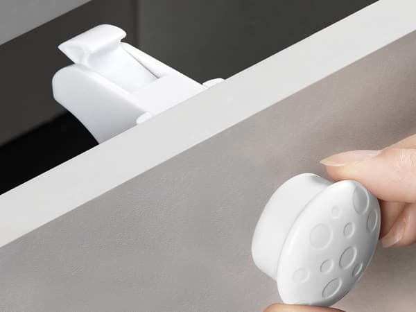 Magnetiske Barnesikringer for Skap og Skuffer 10-Pack