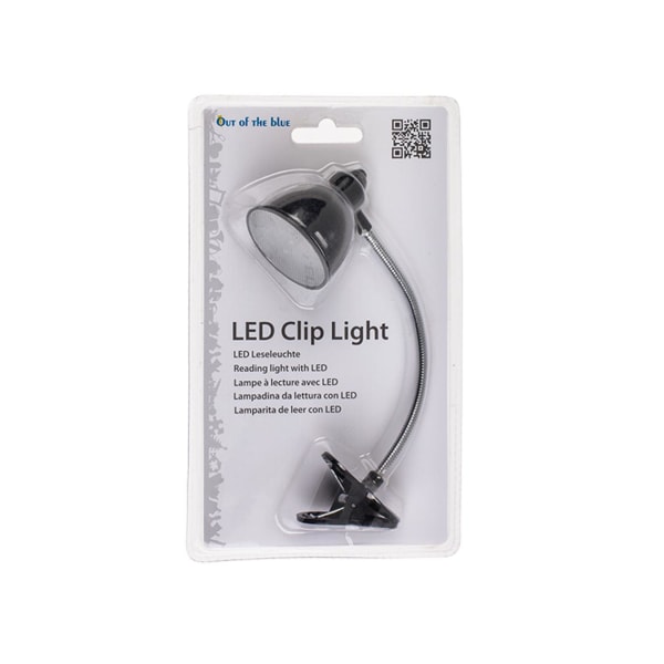 Boglampe - Læselampe / LED lampe med Klemme - Lampe til Bog Multicolor