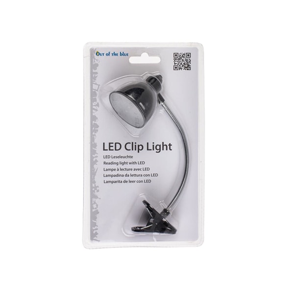 Boglampe - Læselampe / LED-lampe med Klemme - Lampe til Bog Multicolor