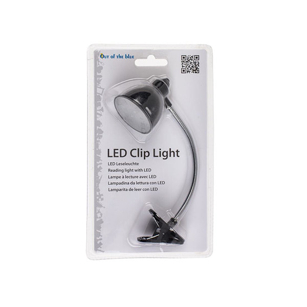 Boklampe - Leselampe / LED-lampe med Klemme - Lampe til Bok Multicolor
