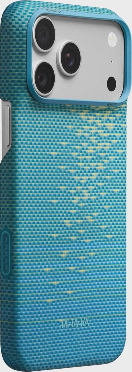 Pitaka Edge MagSafe Fodral iPhone 18 Pro Max/17 Pro Max Lucid Blue