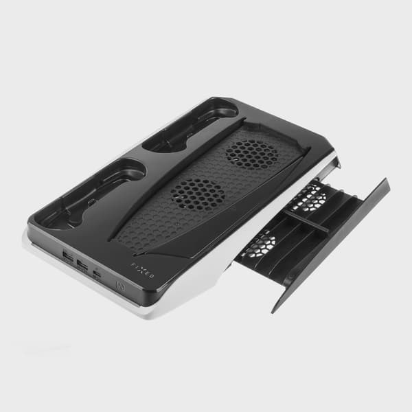 FIXED Multifunktionell PS5 kyl-/laddstation