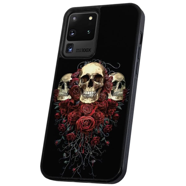 Samsung Galaxy S20 Ultra - Skal/Mobilskal Skulls