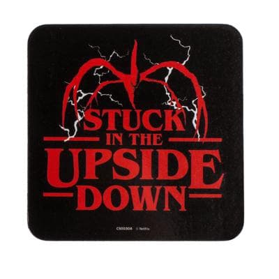4-Pack Glasunderlägg Stranger Things - Underlägg till glas multifärg