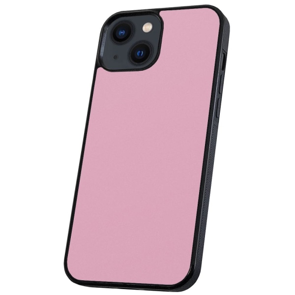 iPhone 13 - Cover/Mobilcover Lysrosa Light pink
