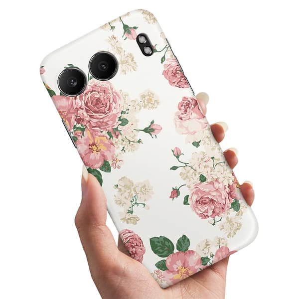 Deksel / Mobildeksel til OnePlus Nord 4 - Retro Blomster
