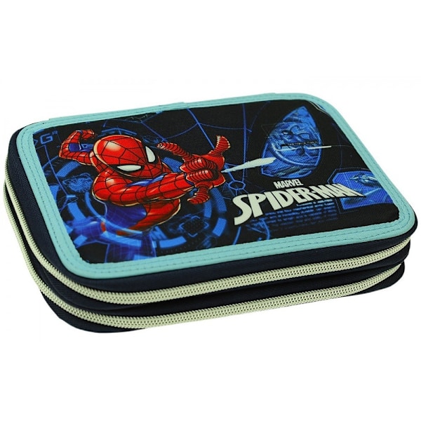 Spiderman Fyllt Pennfodral med 2 Fack