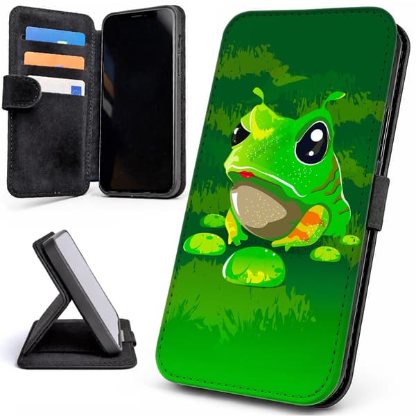 Plånboksfodral / Mobilfodral till iPhone 7 / 8 / SE - Groda