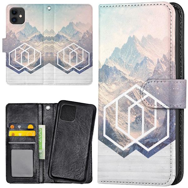 iPhone 12/12 Pro - Lompakkokotelo/Kuoret Taide Vuori