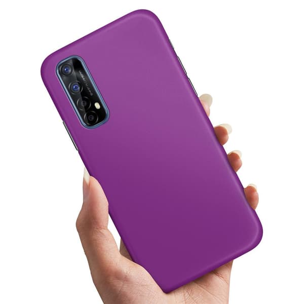 Deksel / Mobildeksel til Realme 7 - Lilla Purple