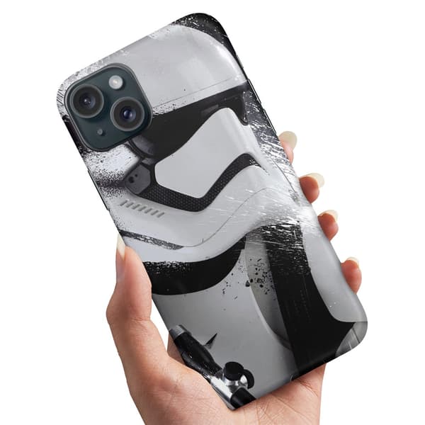 Deksel / Mobildeksel til iPhone 15 - Stormtrooper Star Wars