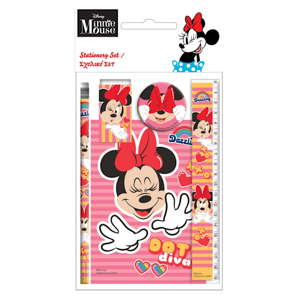 Minnie Wink skrivset från Disney 5 delar