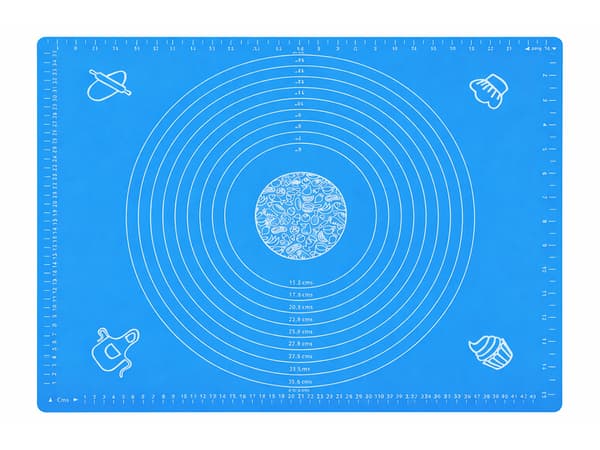 Bakmatta silikon 50 x 40 cm Blue