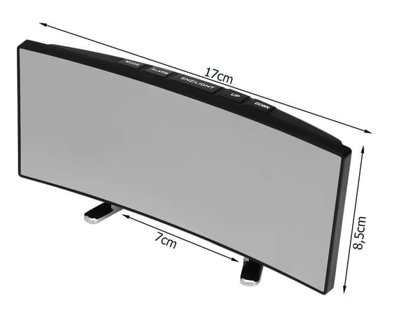 Väckarklocka - Digital med LCD & Termometer - Klocka