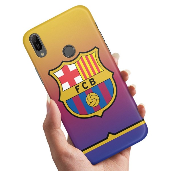 Huawei Y6 (2019) - Cover/Mobilcover FC Barcelona