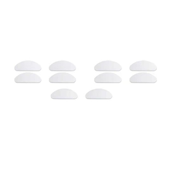Nenäpainikkeet Silmälaseille / Silikonipehmusteet - 5 paria Transparent